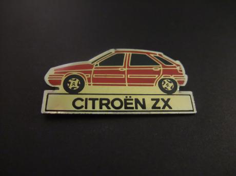Citroën ZX personenauto rood model